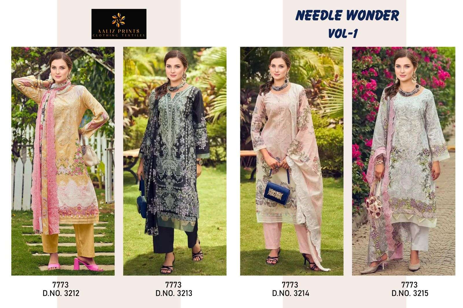 Aaliz Prints Needle Wonder Vol-01