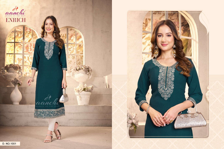 Embroidered Kurtis
