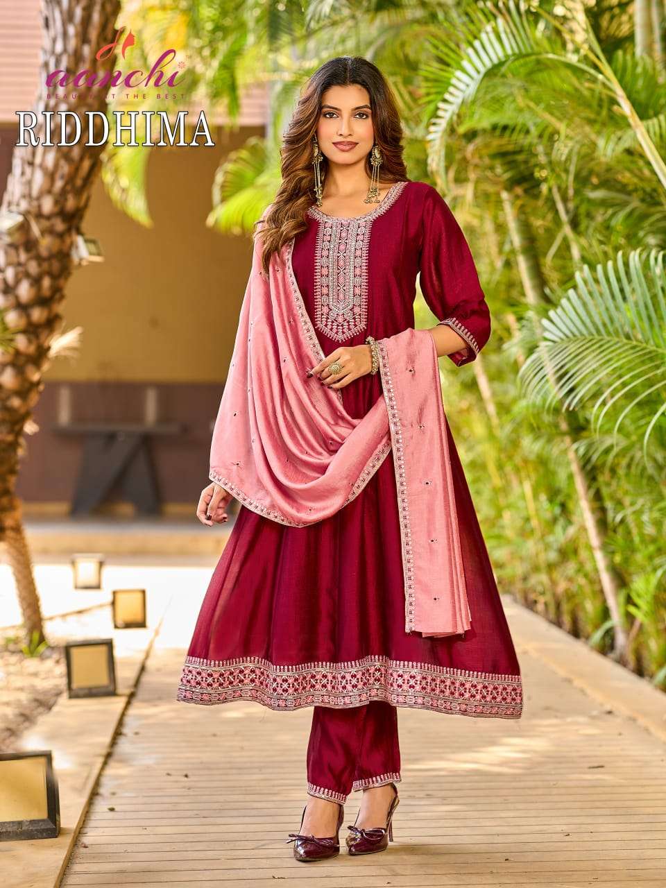 AANCHI RIDDHIMA Pakistani Suit Set Wholesale Catalogue - Amrah Wholesale
