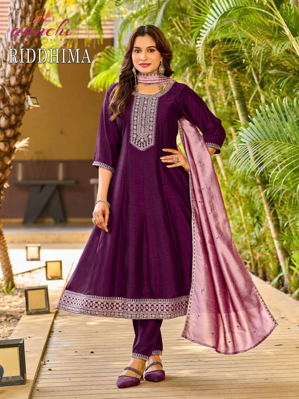 AANCHI RIDDHIMA Pakistani Suit Set Wholesale Catalogue - Amrah Wholesale