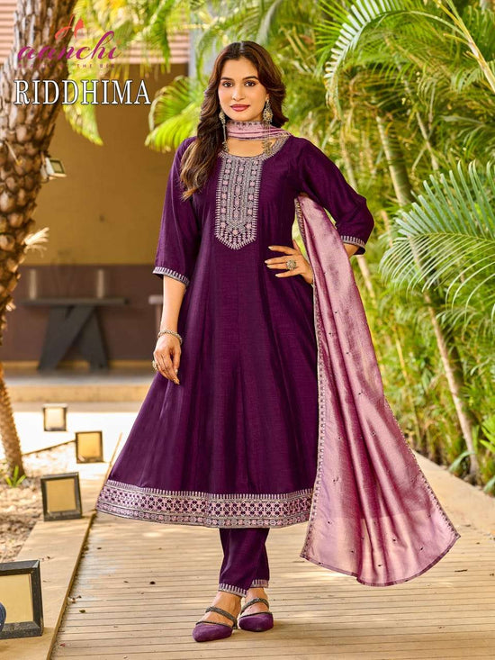 AANCHI RIDDHIMA Pakistani Suit Set Wholesale Catalogue - Amrah Wholesale
