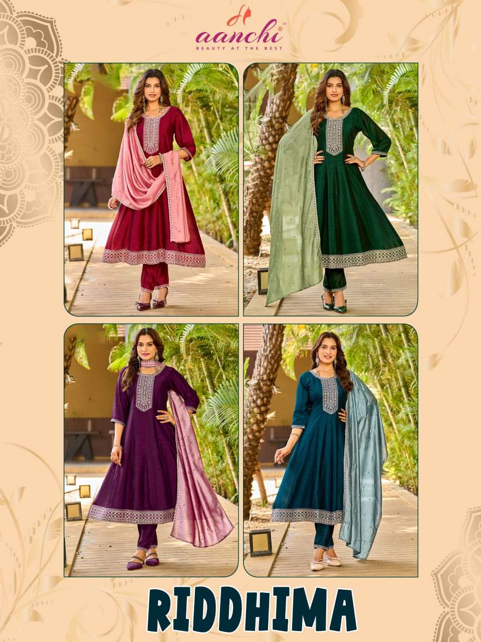 AANCHI RIDDHIMA Pakistani Suit Set Wholesale Catalogue - Amrah Wholesale