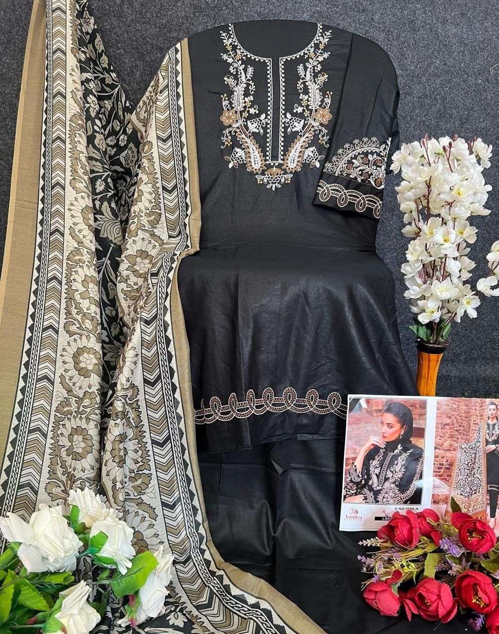 Aasha 1156 Heavy Rayon Dress Material - Amrah Wholesale