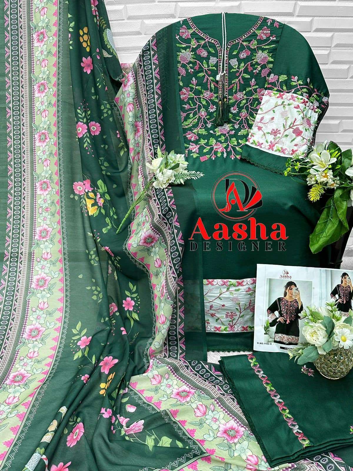 Aasha 1192 D To G - Amrah Wholesale