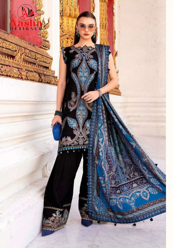 Aasha Designer 1195 To 1200 Pakistani Suit Wholesale Catalogue - Amrah Wholesale