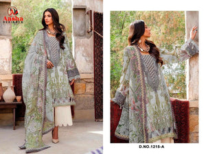 AASHA DESIGNER 1215 Premium Cotton Pakistani Dresses