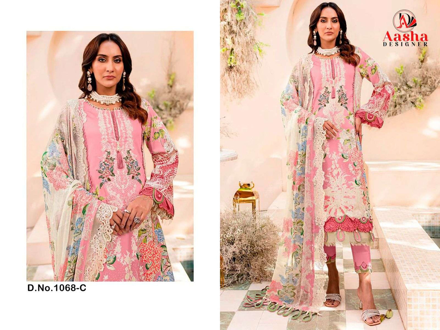 Aasha Designer Needle Wonder Vol-7