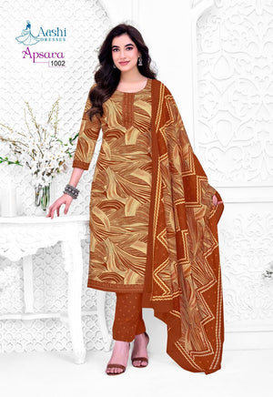 Aashi Apsara Vol 1 Pure Cotton Printed Dress Material - Amrah Wholesale