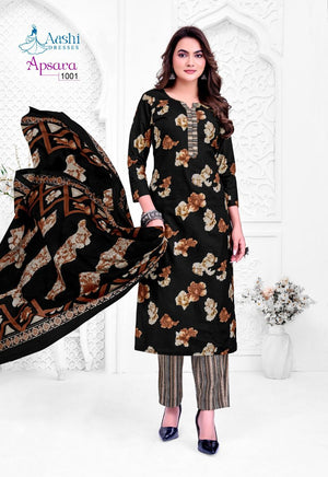Aashi Apsara Vol 1 Pure Cotton Printed Dress Material - Amrah Wholesale