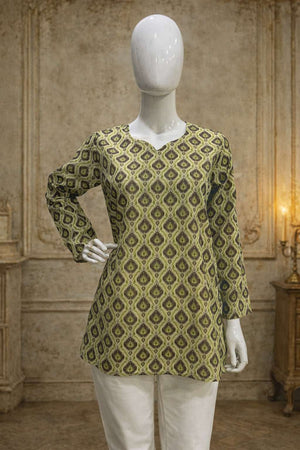 Aawiya RJ-06 Muslin Kurti Wholesale Surat