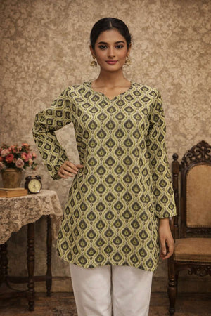 Aawiya RJ-06 Muslin Kurti Wholesale Surat