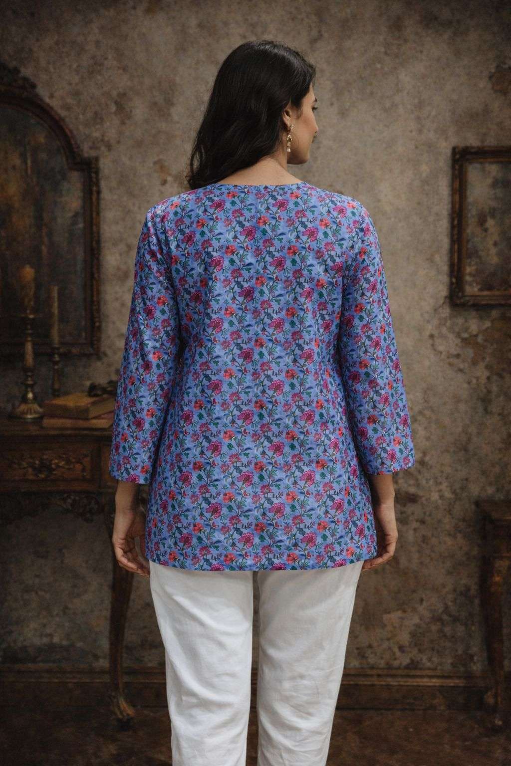 AAWIYA RJ - 15 Muslin Kurti Wholesale Surat India - Amrah Wholesale