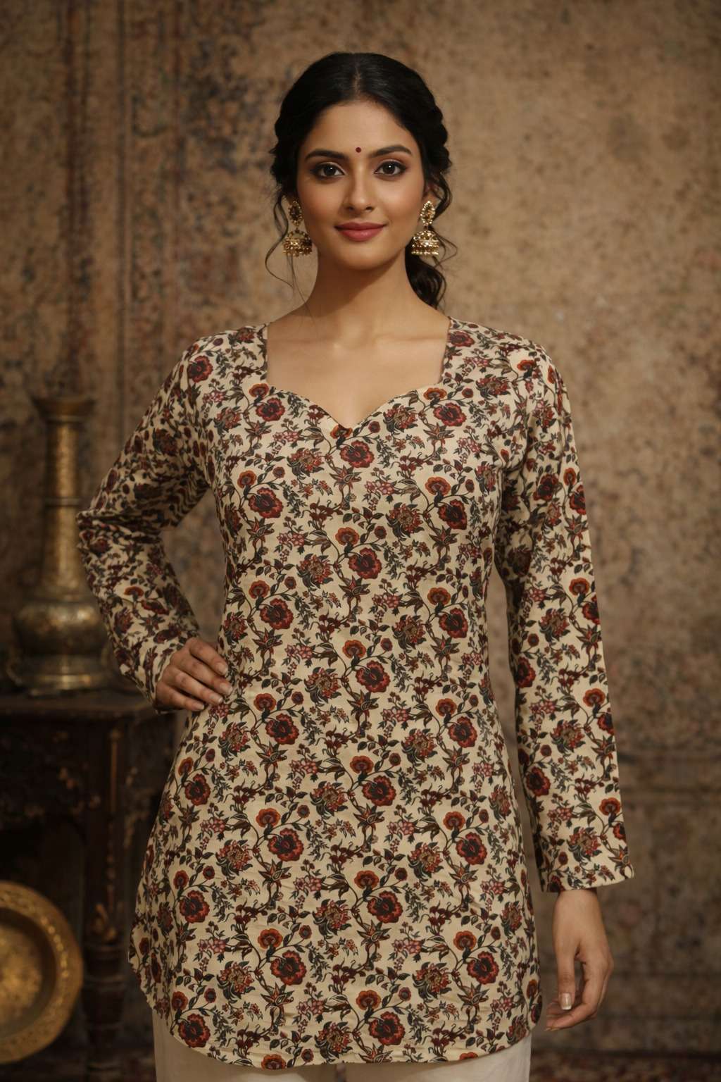 Aawiya RJ - 17 Muslin Kurti - Amrah Wholesale