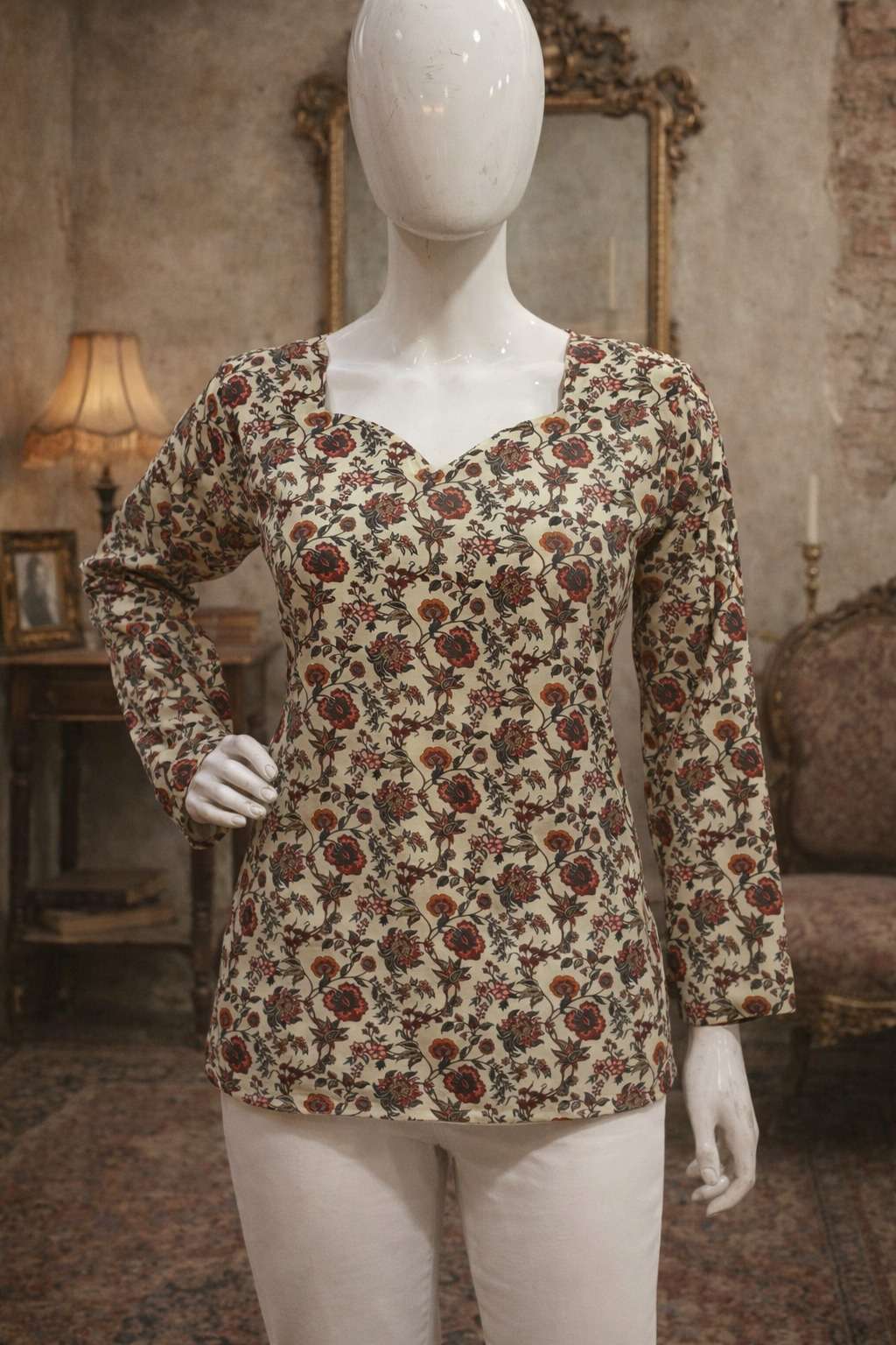 Aawiya RJ - 17 Muslin Kurti - Amrah Wholesale