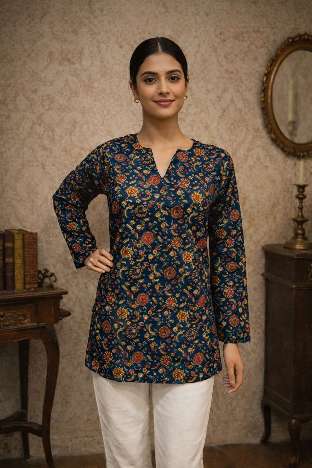 Aawiya RJ - 25 Muslin Kurti - Amrah Wholesale