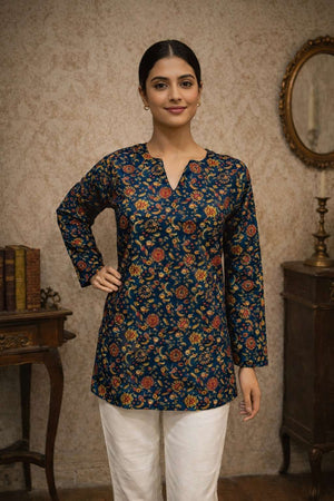 Aawiya RJ - 25 Muslin Kurti - Amrah Wholesale