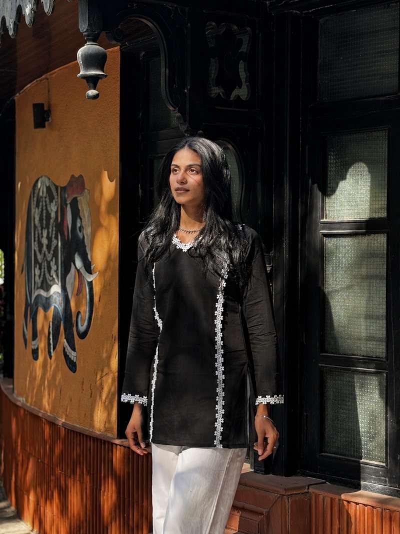 AAWIYA RJ-37 Roman Silk Stitched Kurti