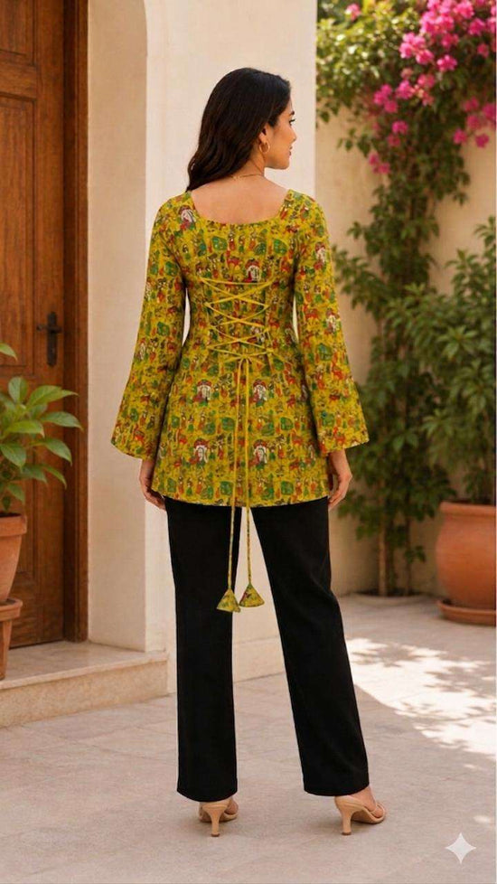 AAWIYA RJ-52 Rayon Digital Printed Kurti