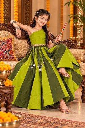 AAWIYA SIYA VOL-40 Roman Silk Kids Navratri Lehenga