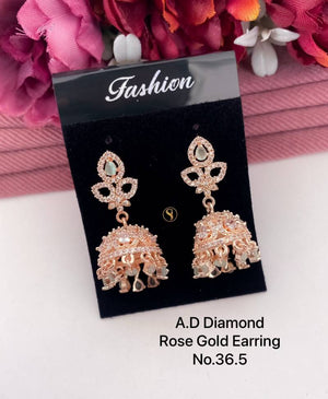 Ad Diamond Fancy Earrings 28