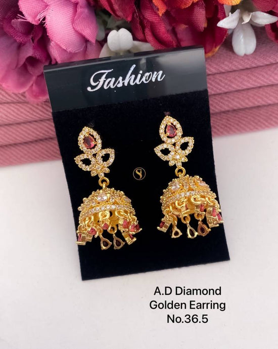 Ad Diamond Fancy Earrings 28
