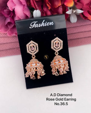 Ad Diamond Fancy Earrings 29