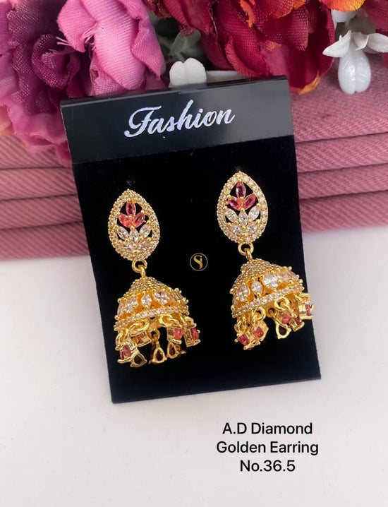 Ad Diamond Fancy Earrings 30