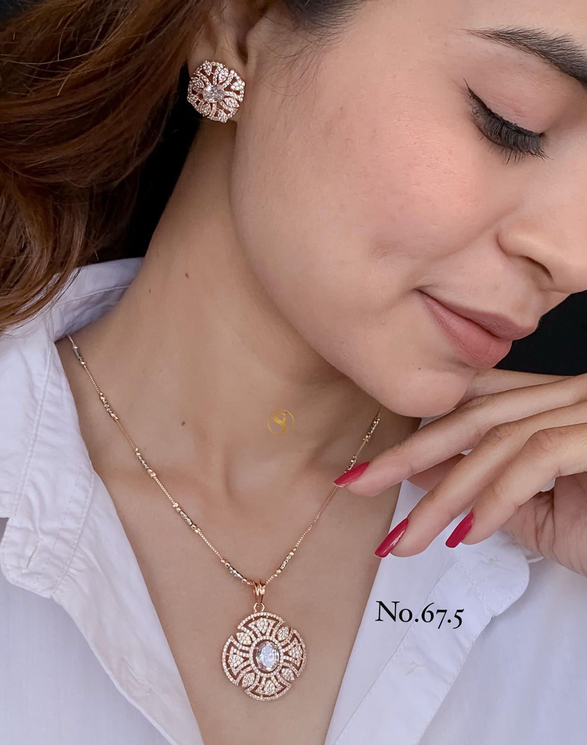 Ad Diamond Fancy Pendal Set 11
