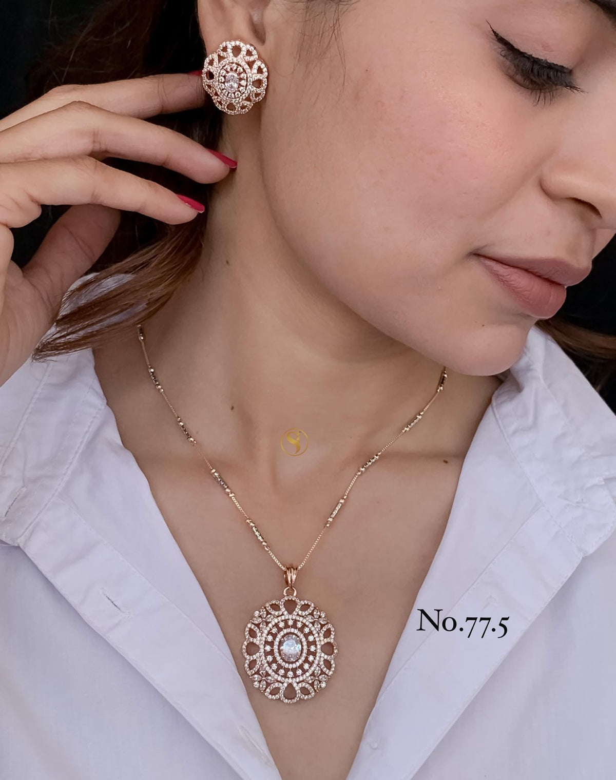 Ad Diamond Fancy Pendal Set 12