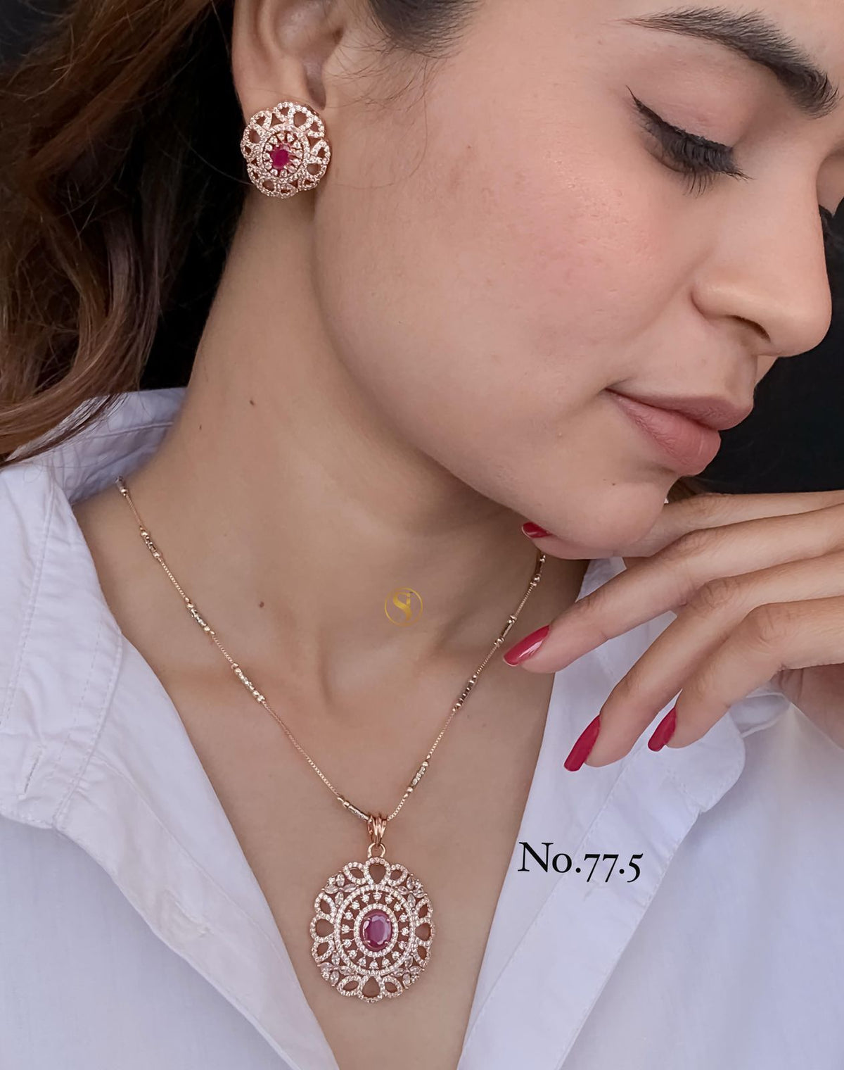 Ad Diamond Fancy Pendal Set 12