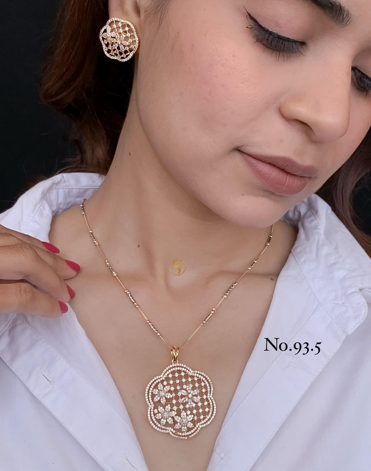 Ad Diamond Fancy Pendal Set 13