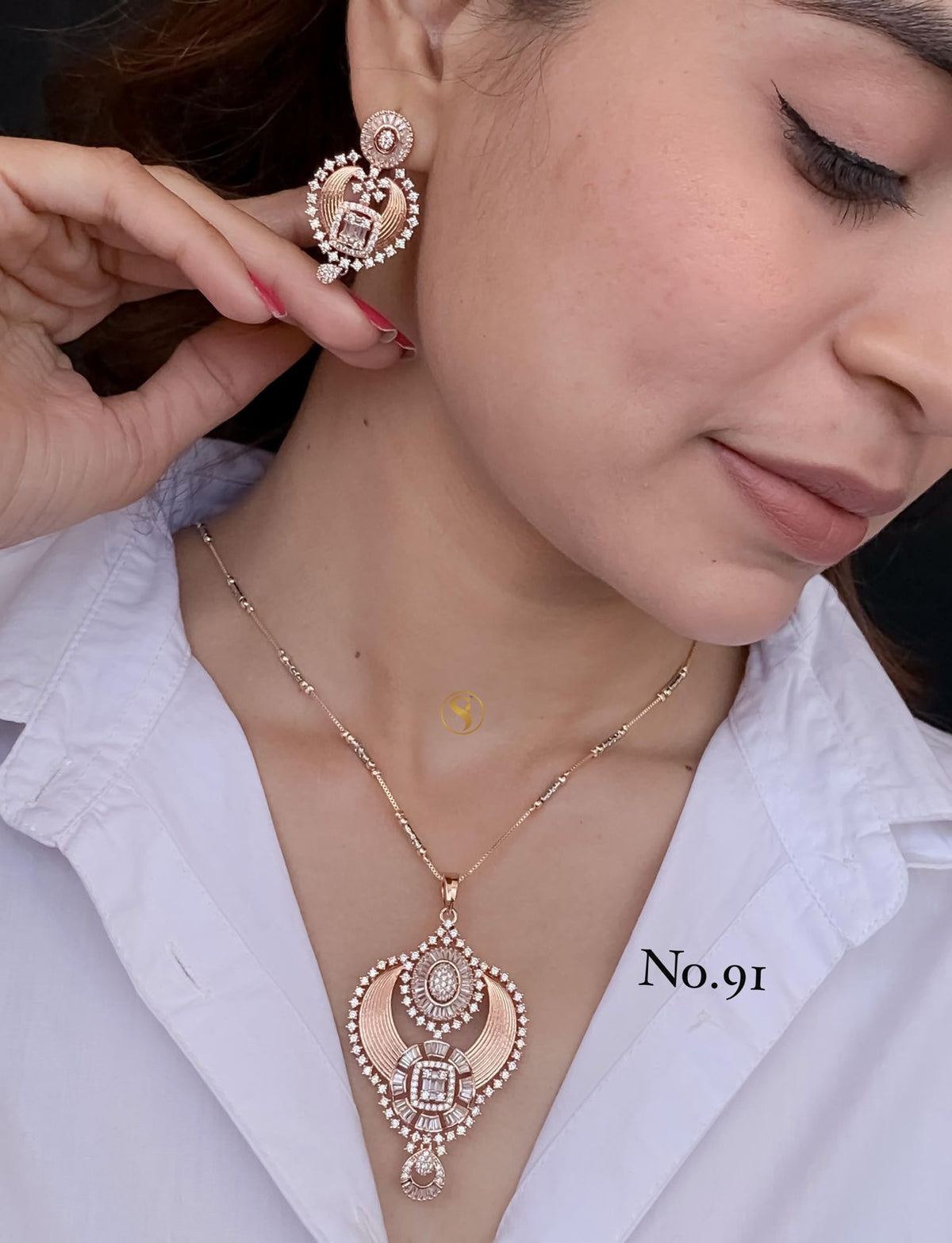 Ad Diamond Fancy Pendal Set 13
