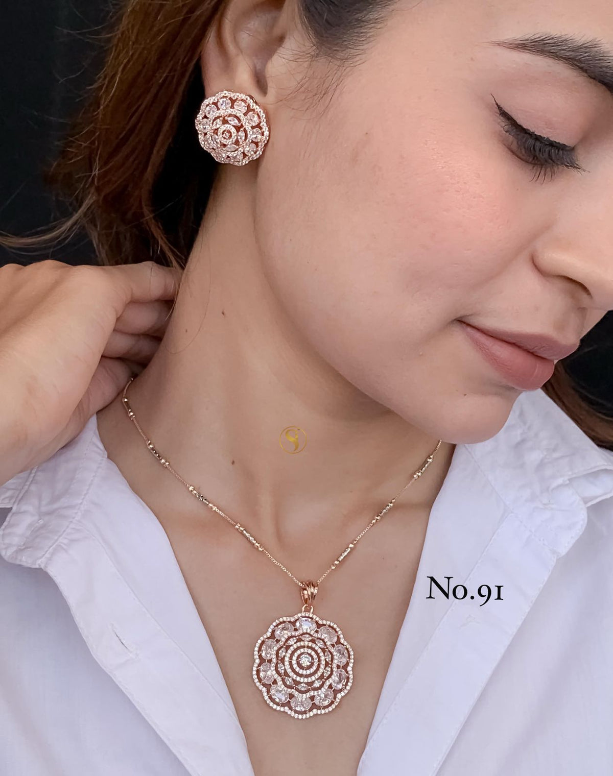 Ad Diamond Fancy Pendal Set 13