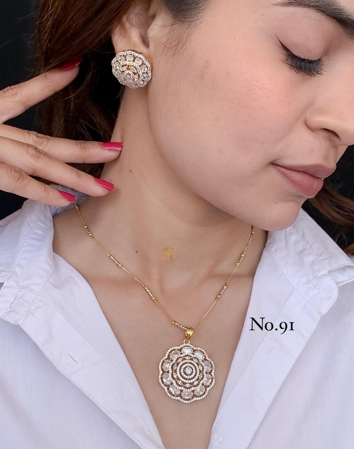 Ad Diamond Fancy Pendal Set 13