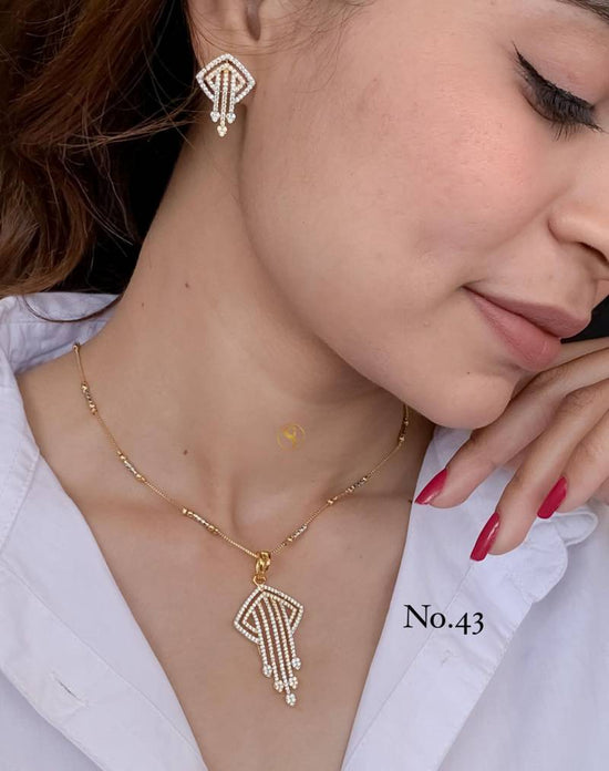 Ad Diamond Fancy Pendal Set 9