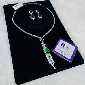 Ad Diamond Silver Necklace 20
