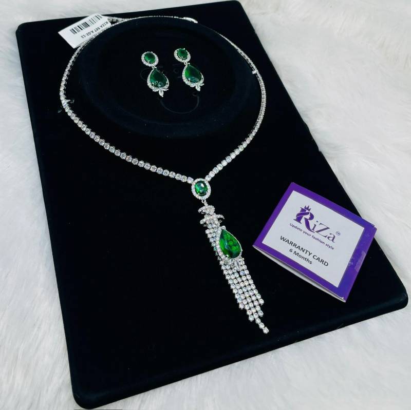 Ad Diamond Silver Necklace 20
