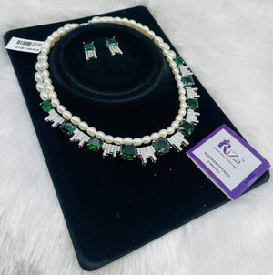 Ad Diamond Silver Necklace 31