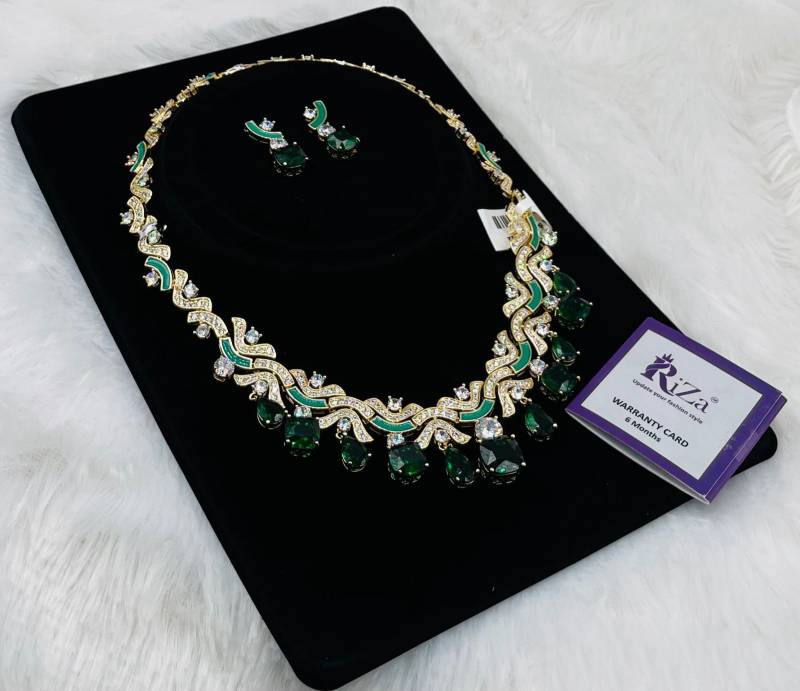 Ad Diamond Silver Necklace 32