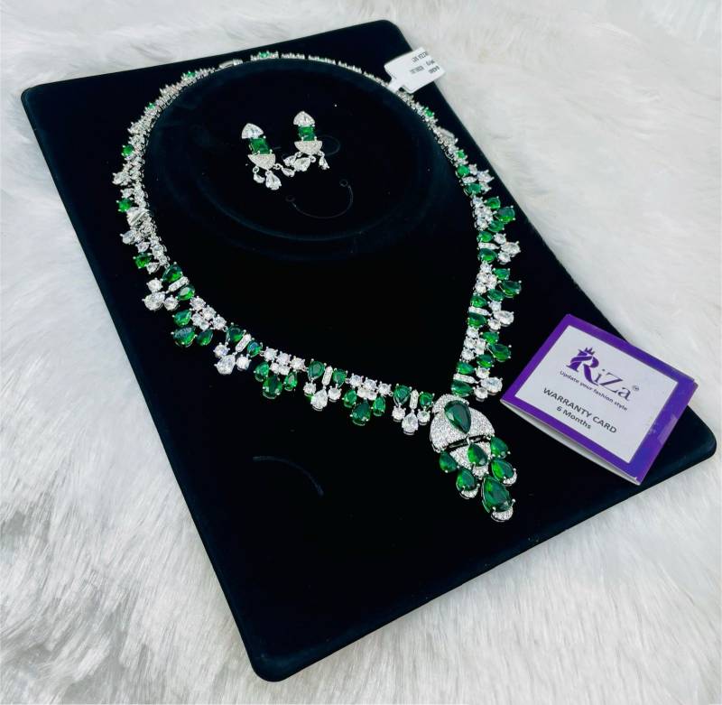 Ad Diamond Silver Necklace 32