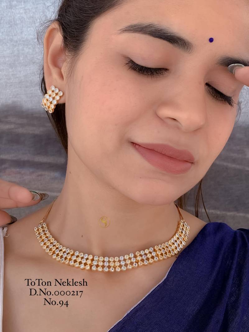 Ad Diamond Rose Gold Necklace 13