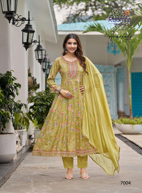 Radhika Lifestyle Anarkali Vol-07