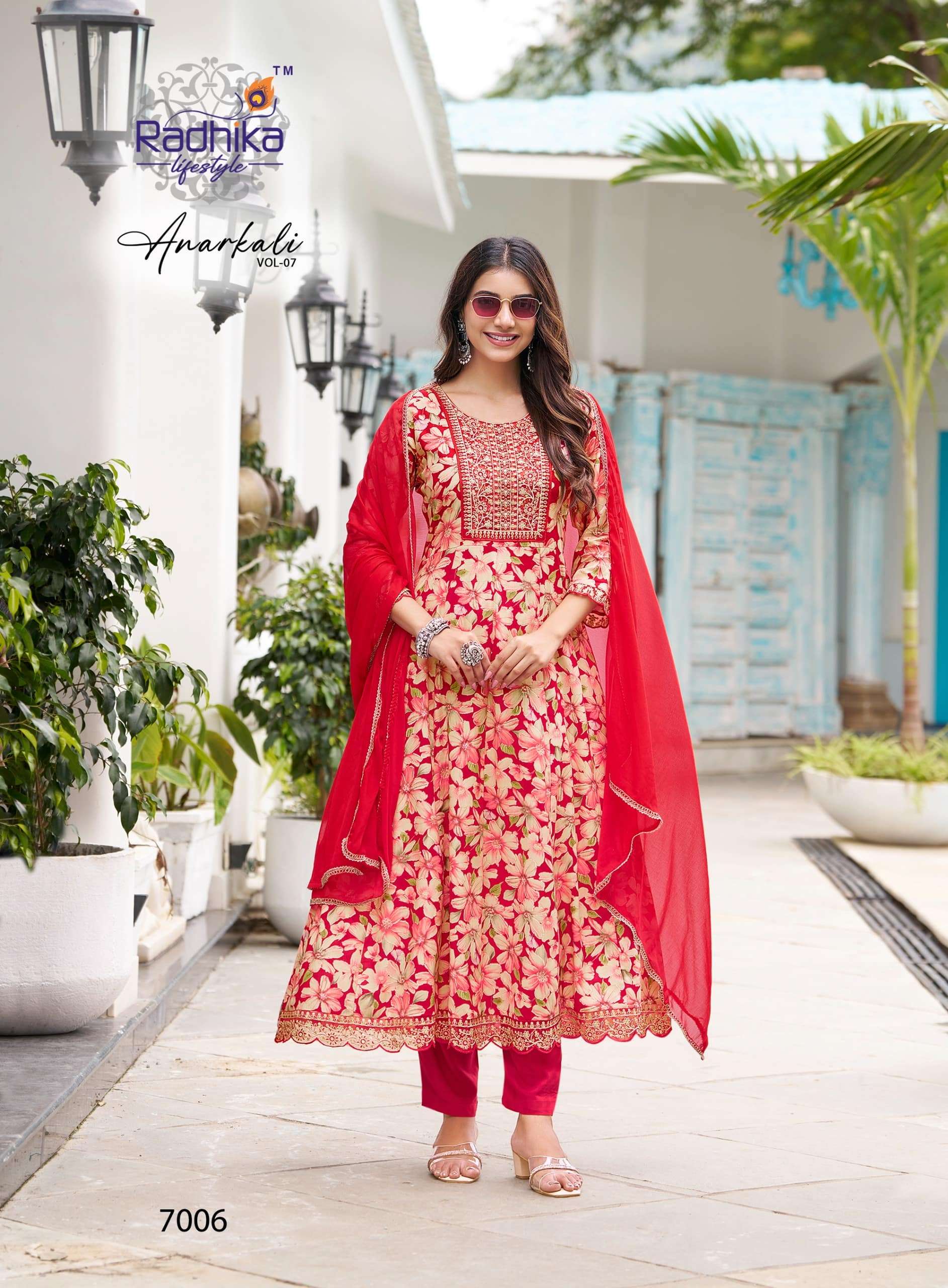 Radhika Lifestyle Anarkali Vol-07