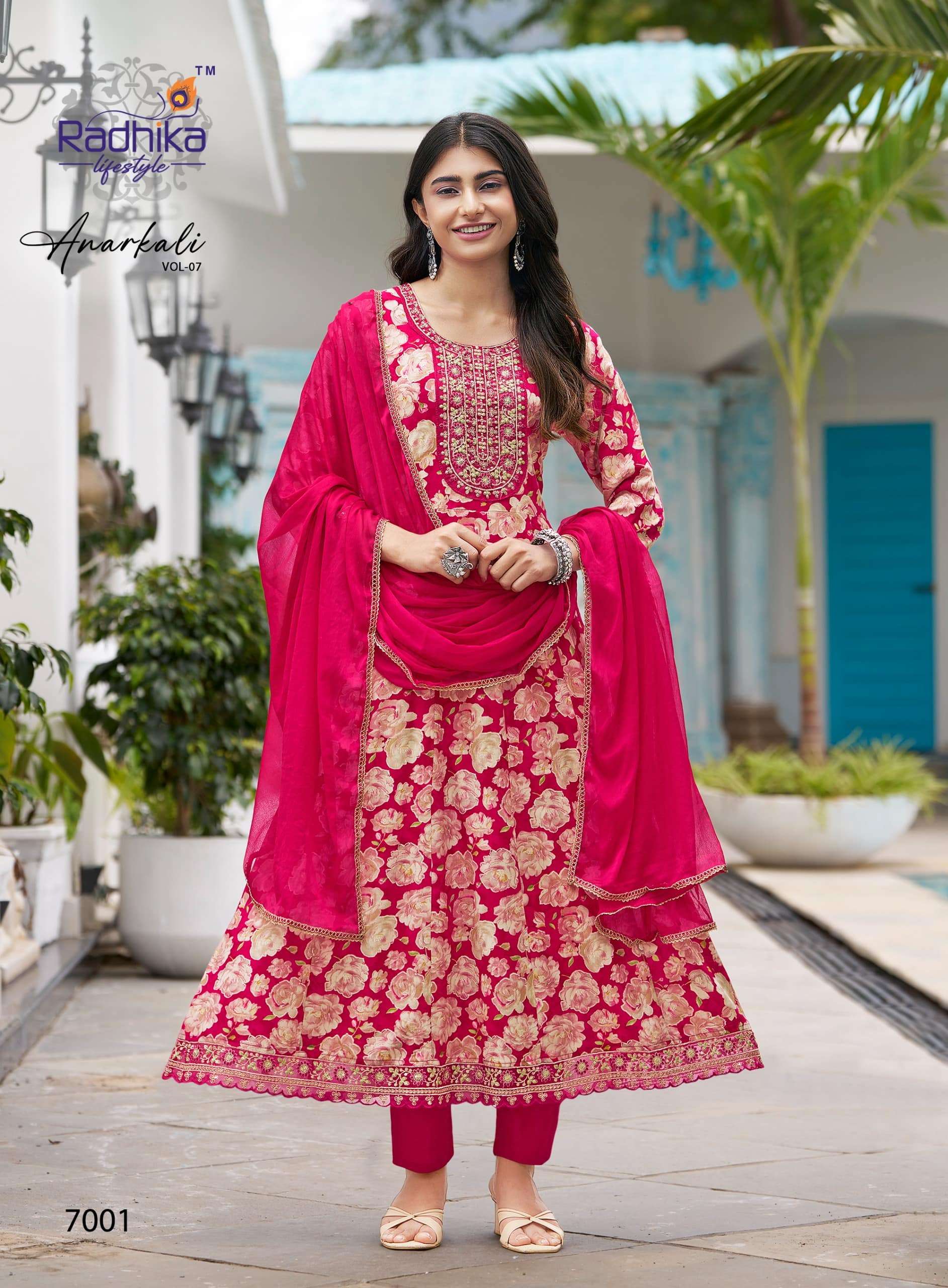 Radhika Lifestyle Anarkali Vol-07