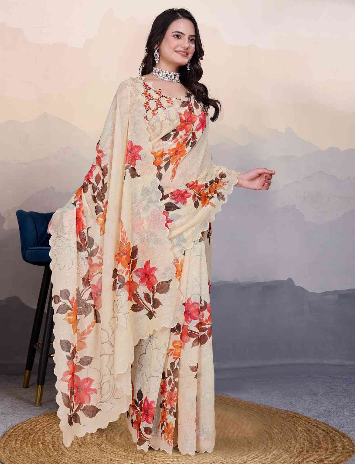 Adhya Cotton Linen - Amrah Wholesale