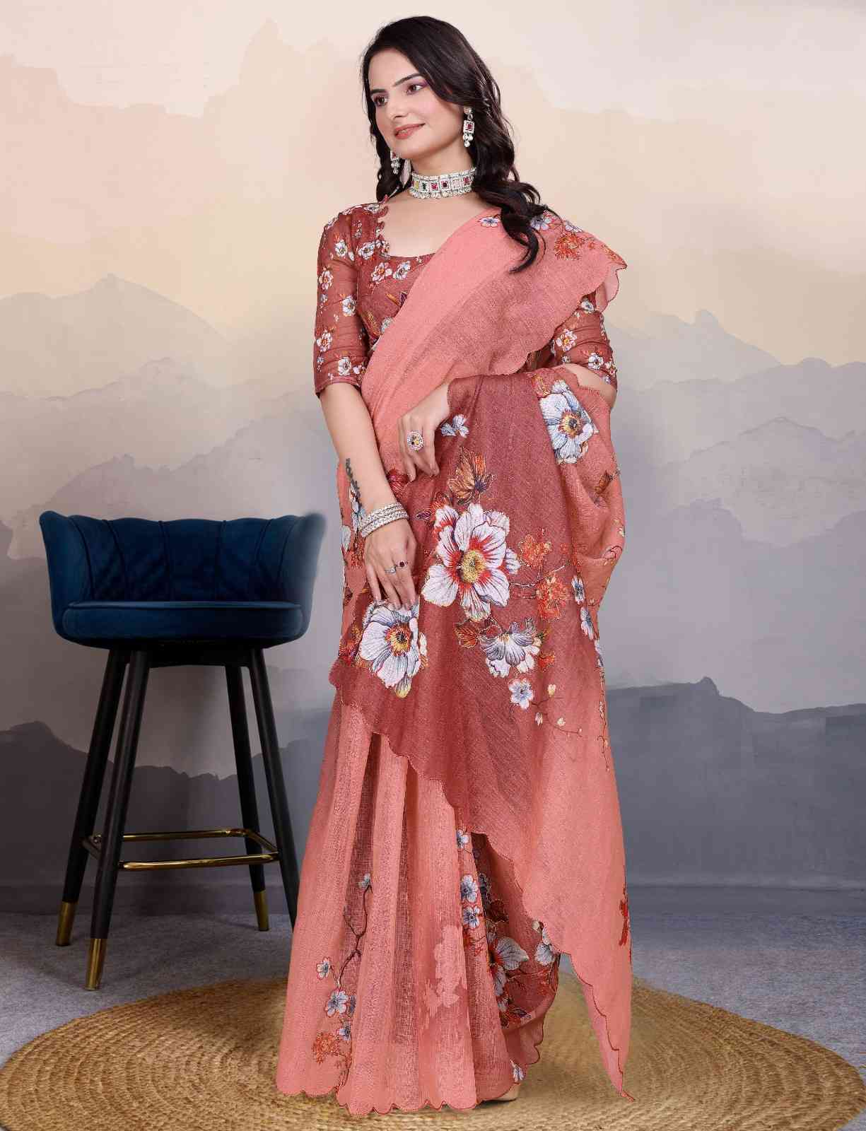 Adhya Cotton Linen - Amrah Wholesale