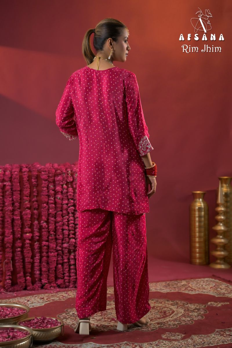 Afsana Afsana Rim Jhim Crepe Salwar Suit Set