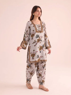 Afsana Sachi Rayon Foil Printed Stitched Salwar Suit Set - Amrah Wholesale