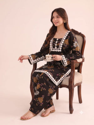 Afsana Sachi Rayon Foil Printed Stitched Salwar Suit Set - Amrah Wholesale