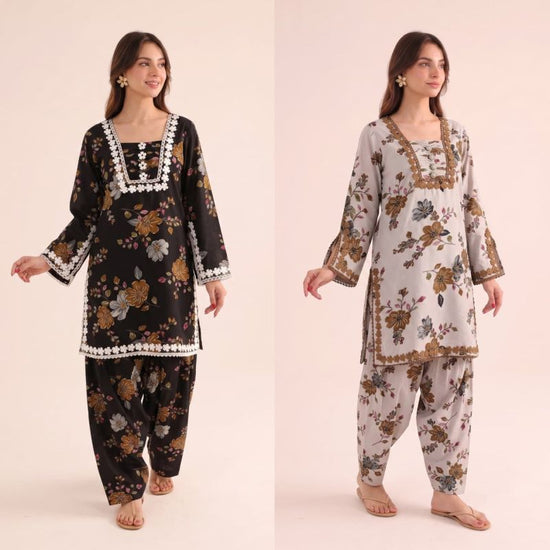 Afsana Sachi Rayon Foil Printed Stitched Salwar Suit Set - Amrah Wholesale